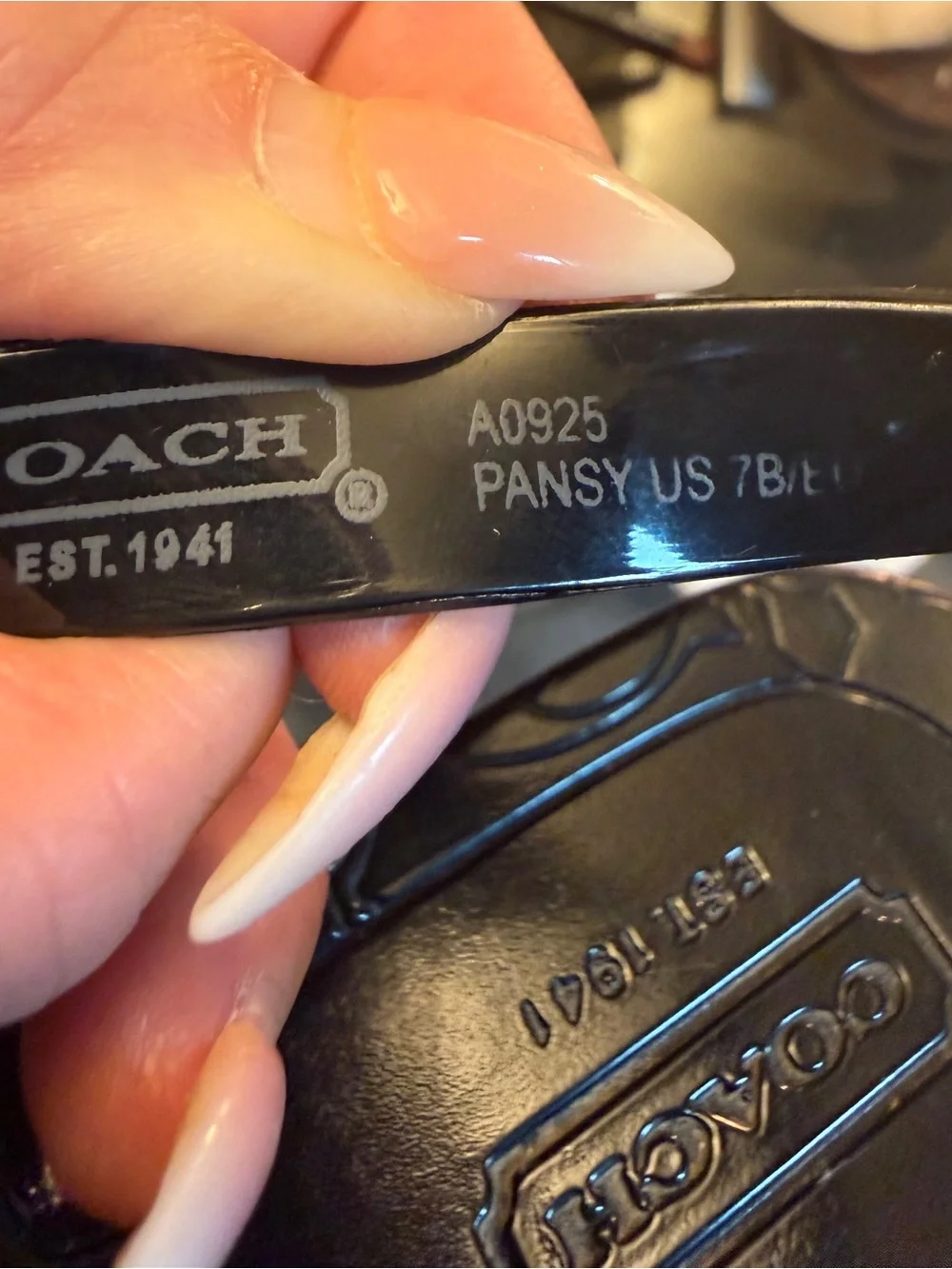 Coach Pansy Jelly Sandals